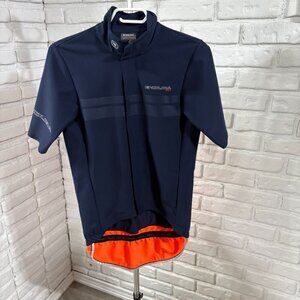 Endura Pro SL Men's Size Medium Navy Full Zip Soft Shell Cycling Jacket